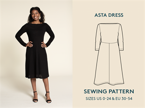 Wardrobe By Me snitmønster - Asta Dress